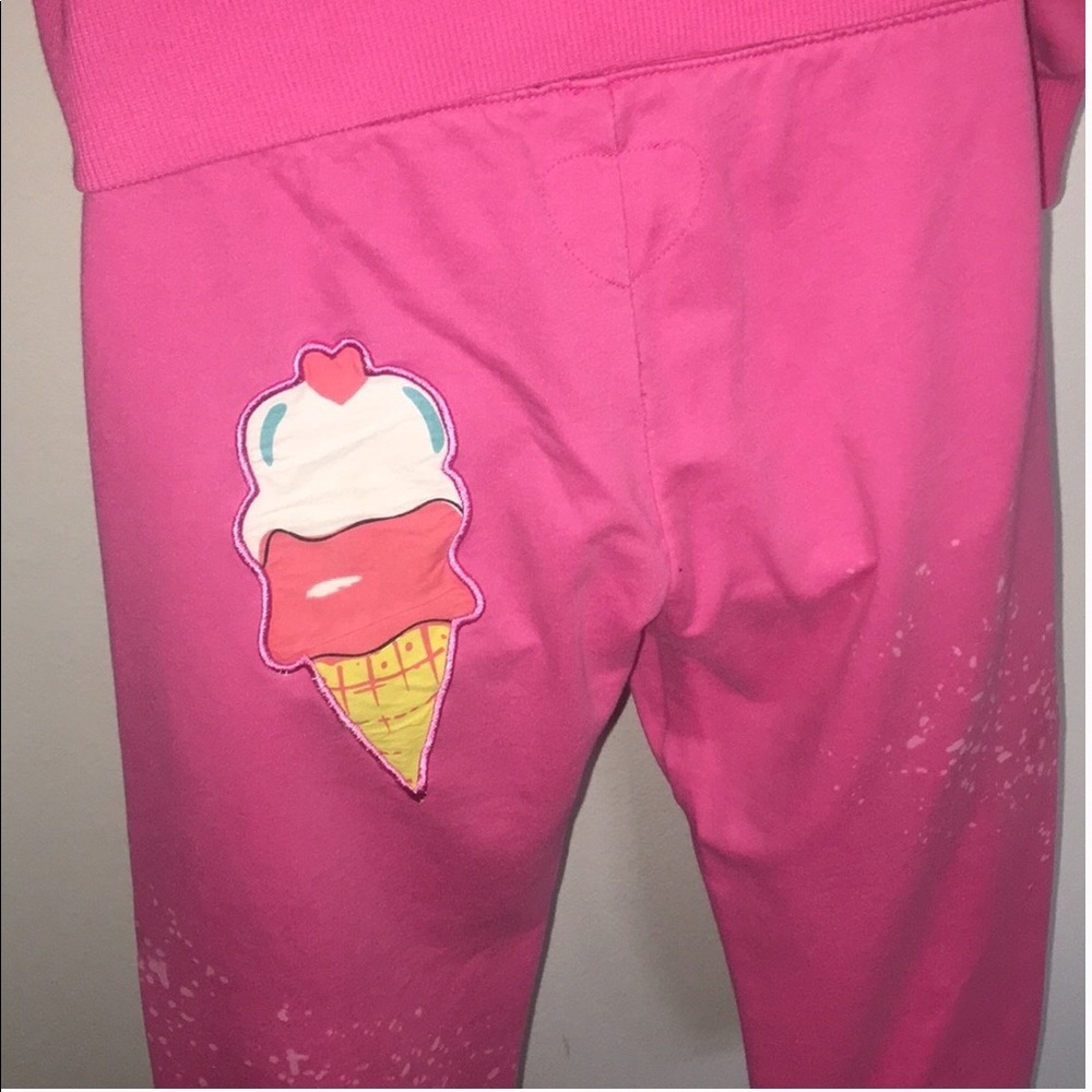 Primp 💕Pink Ice Cream Cone Sweatpants💕